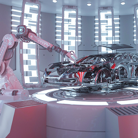 车架柔性生产线